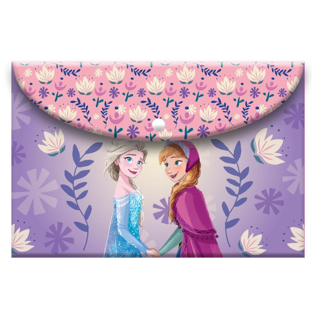 Φάκελος Κουμπί Α4 Disney Frozen