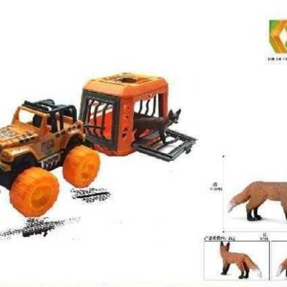 Παιδικό όχημα μεταφοράς ζώων με φιγούρα – GD-071 
