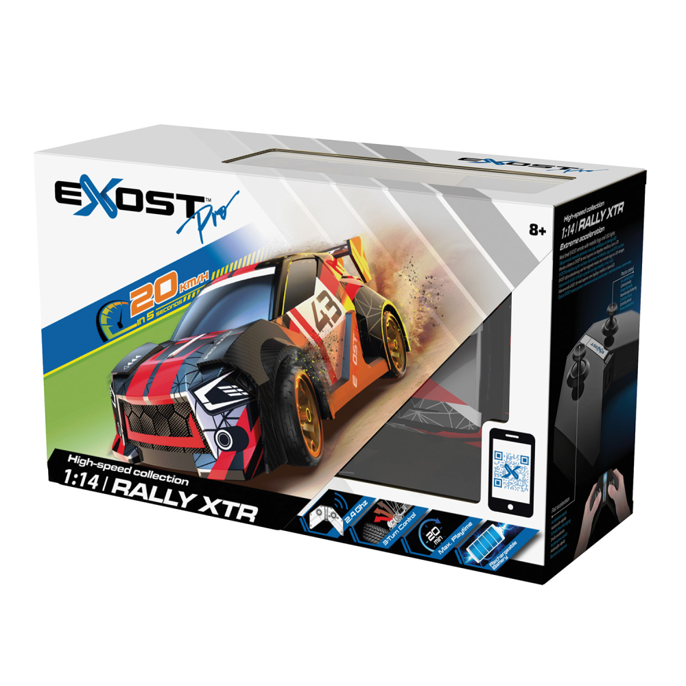 Exost Pro Rally XTR Τηλεκατευθυνόμενο αυτοκίνητο Για 8+ Ετών