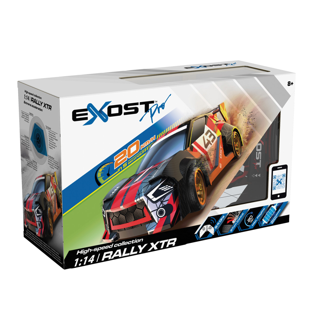Exost Pro Rally XTR Τηλεκατευθυνόμενο αυτοκίνητο Για 8+ Ετών