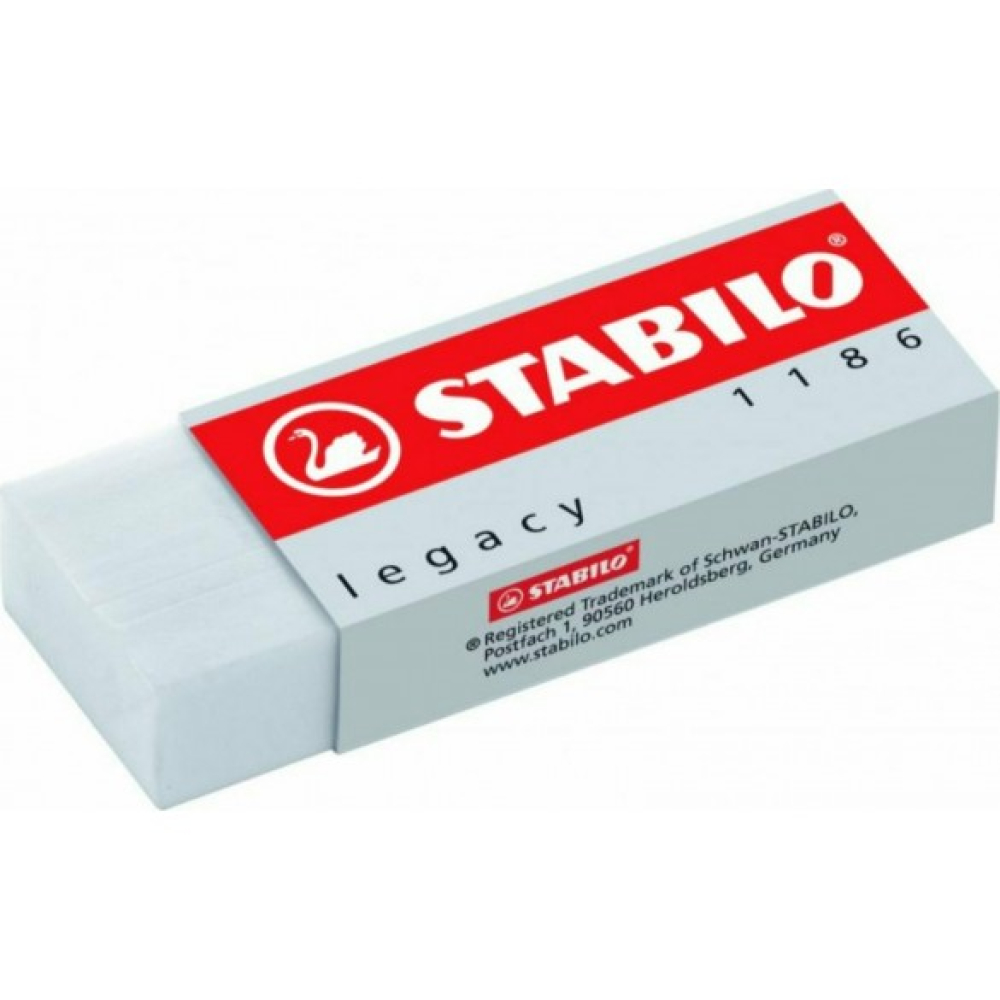 Σβήστρα - Άσπρη - Stabilo Legacy 1186