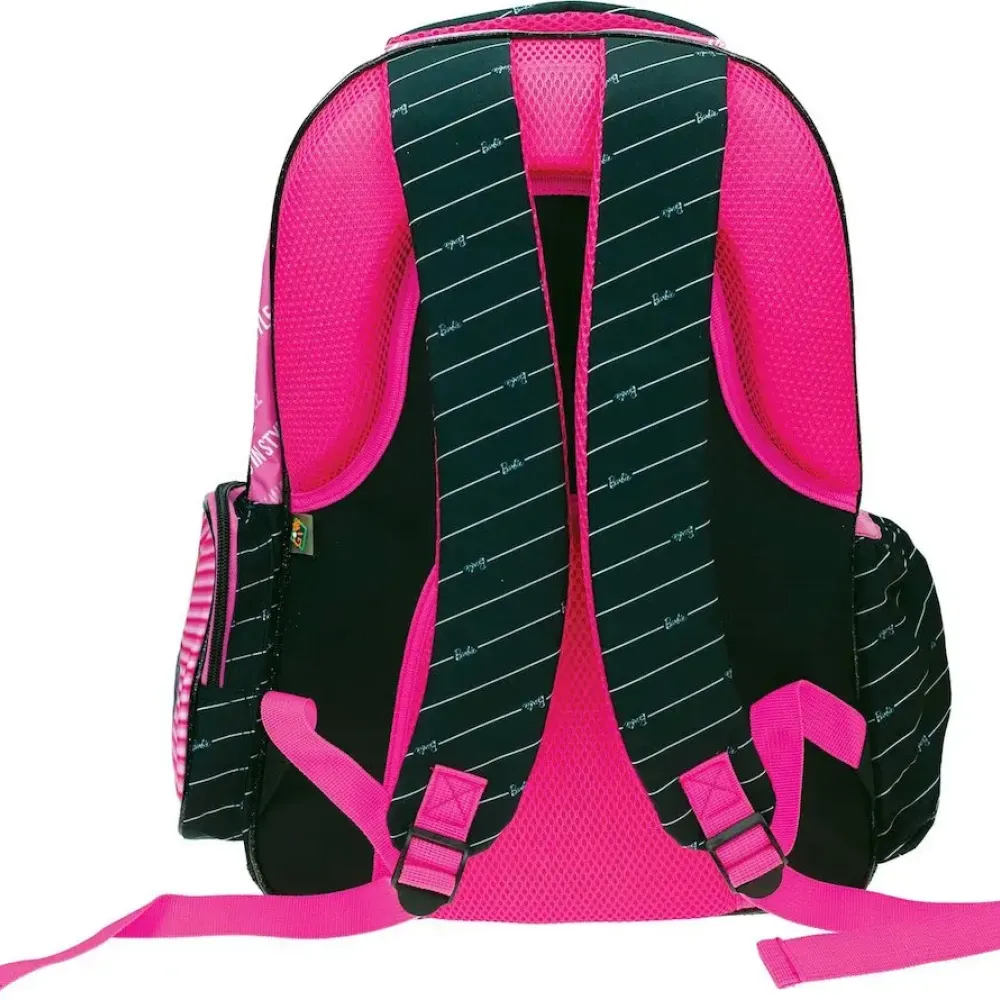 Gim Barbie Out Of The Box Σχολική Τσάντα Πλάτης Δημοτικού Ροζ 349-79031