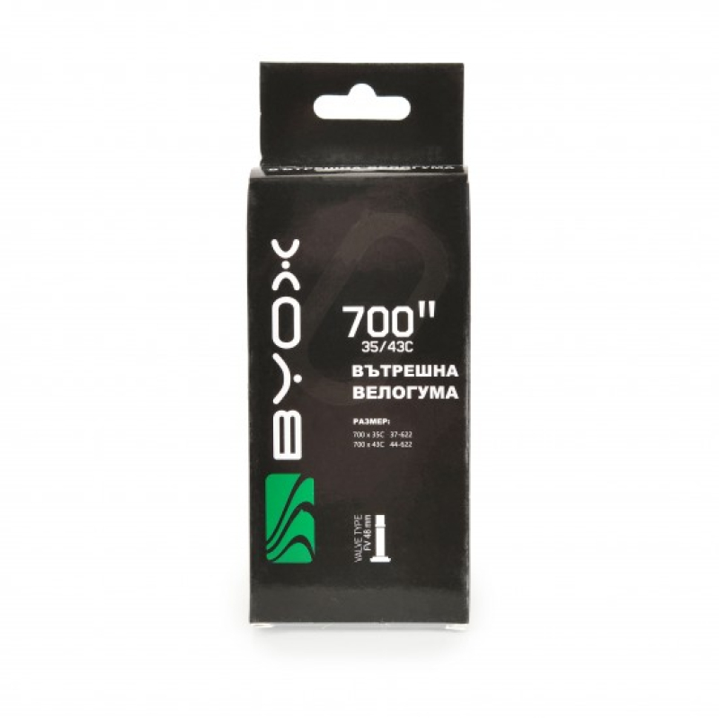 Byox Σαμπρέλα Ποδηλάτου 700" х 35/43C F/V 48mm