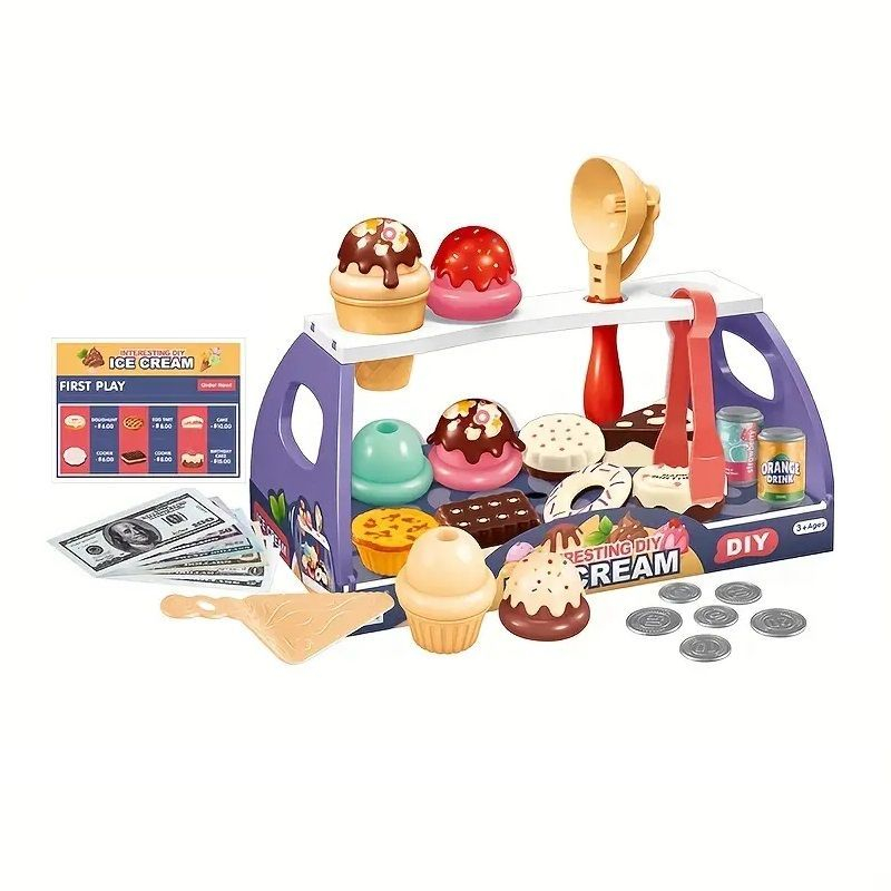 Σετ παιδικό Εργαστήριο Παγωτού - 39pcs