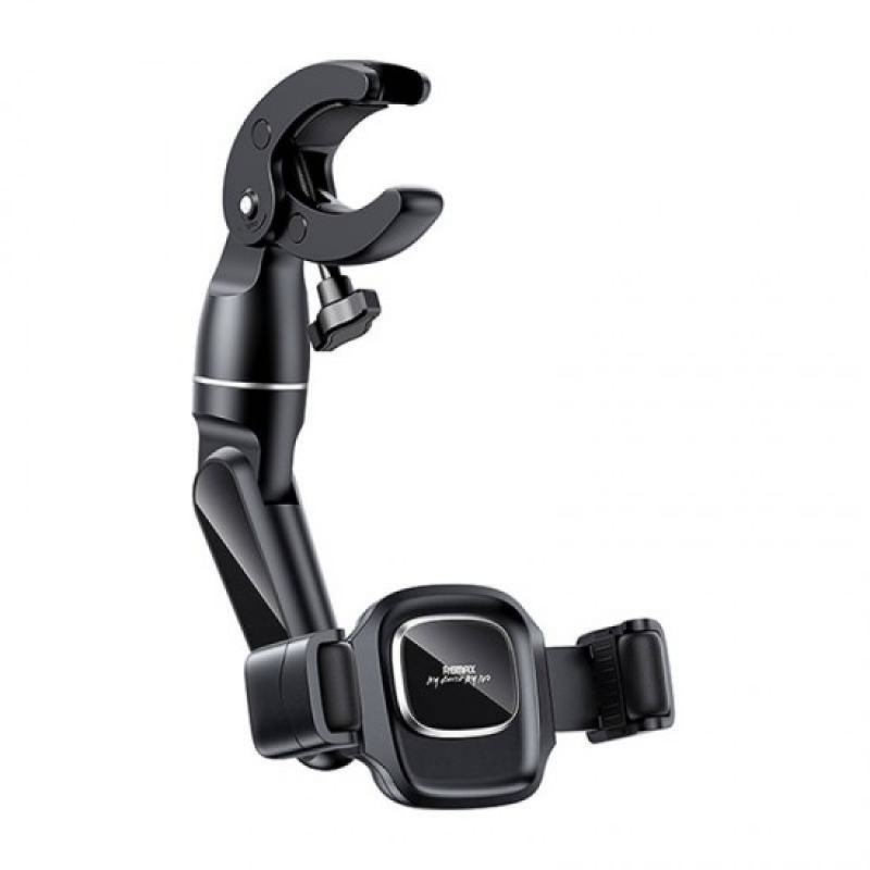 Remax Βάση Στήριξης Αυτοκίνητου για Κινητά Car mount attached to rear view mirror - RM-C67- Μαύρο