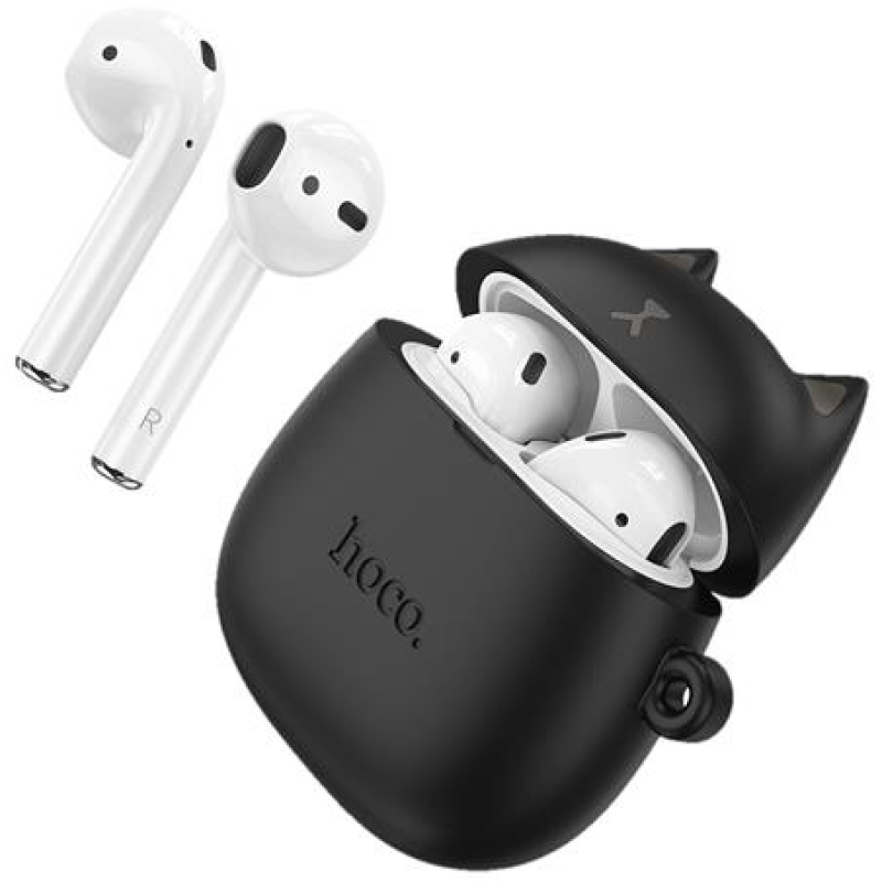 Hoco TWS Wireless Headset με θήκη σιλικόνης cute cat - EW45