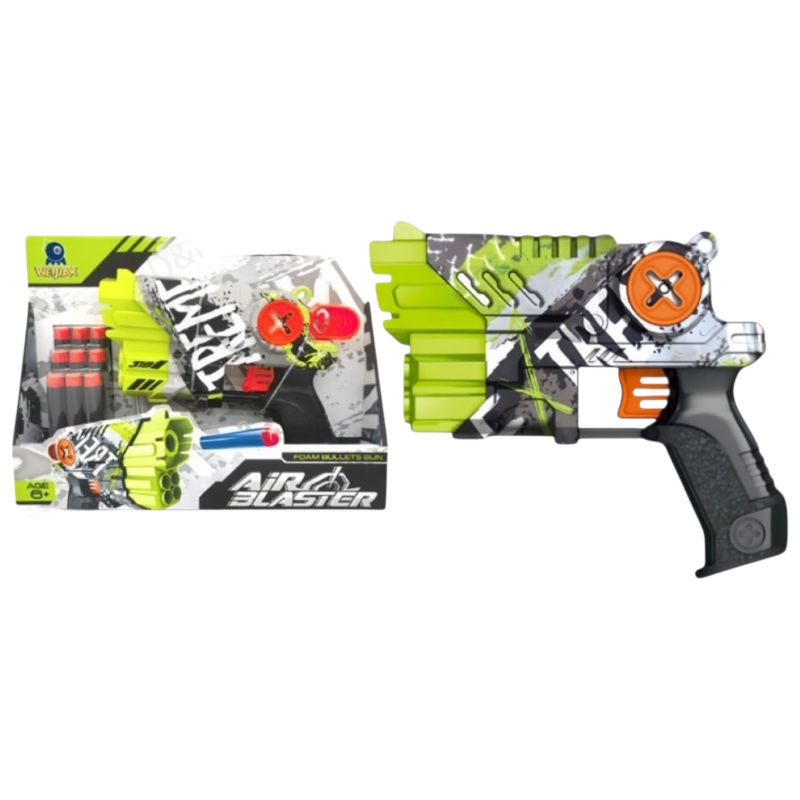 Όπλο με μαλακές σφαίρες(x9)  Air Blaster